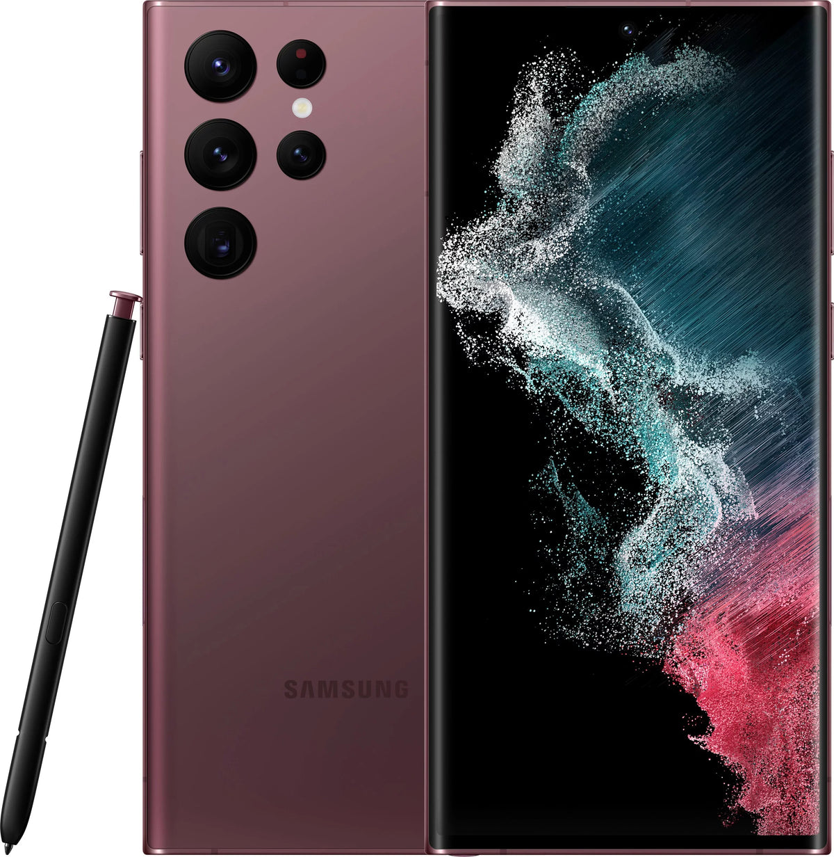SM-S908U1 5G Condition Factory - Restored Ultra Phone 256GB (US Bronze Unlocked Excellent - Galaxy Cell Model) S22 (Refurbished)