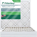 Pleated Filters AC MERV Air 24x24x2 (3-Pack) 13 Furnace HVAC Filterbuy