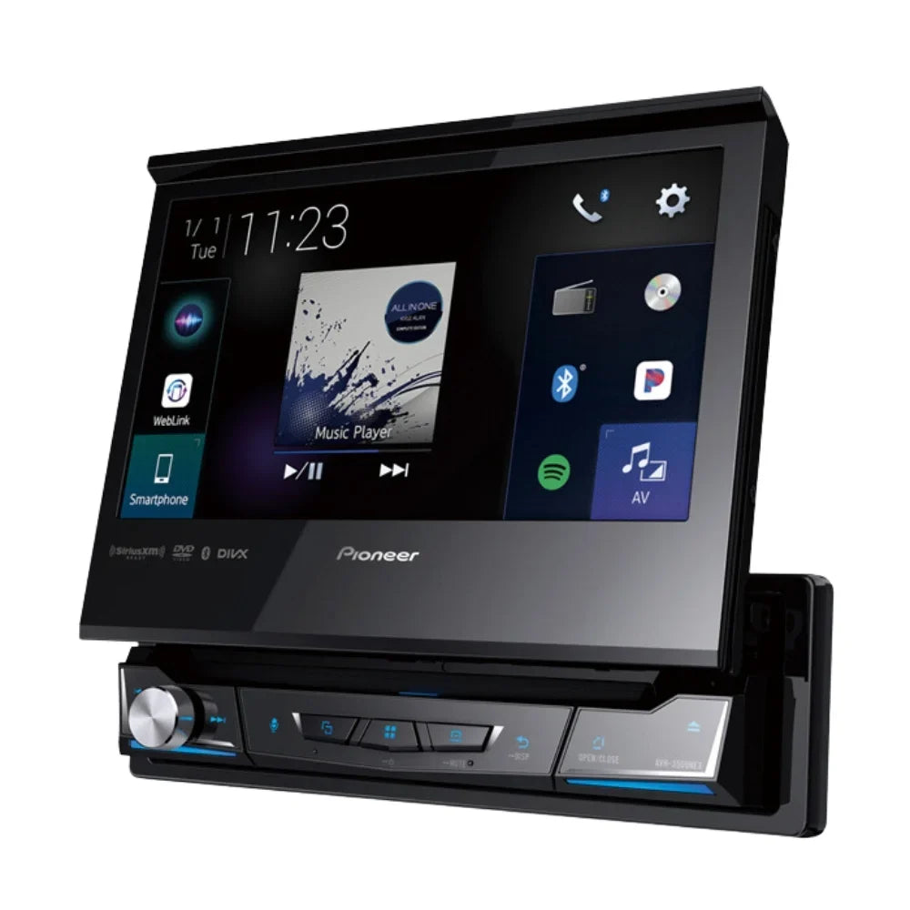Receiver DVD Bluetooth Bullet & New Camera 6.8" w/ AVH-3500NEX Multimedia Pioneer