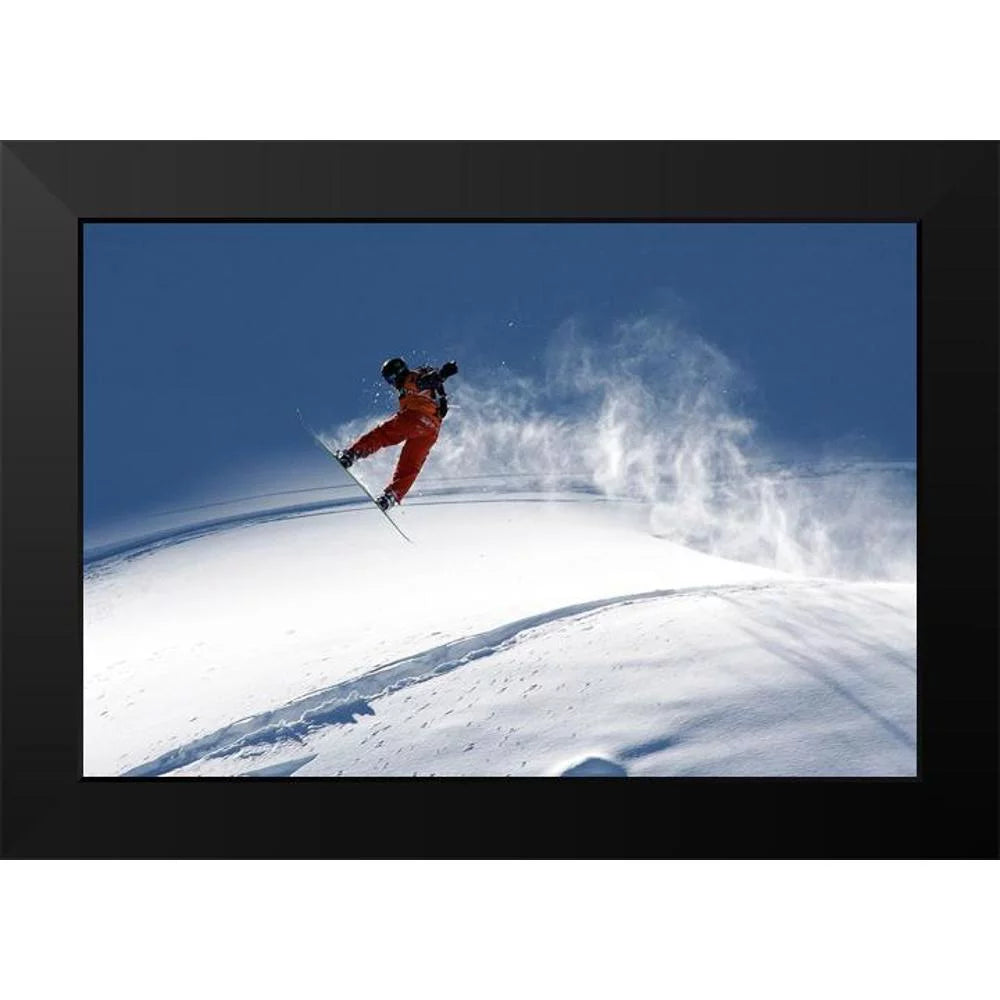 Freerider Modern Framed - Titled Art Vasenev, Museum Black 18x13 Evgeny Print
