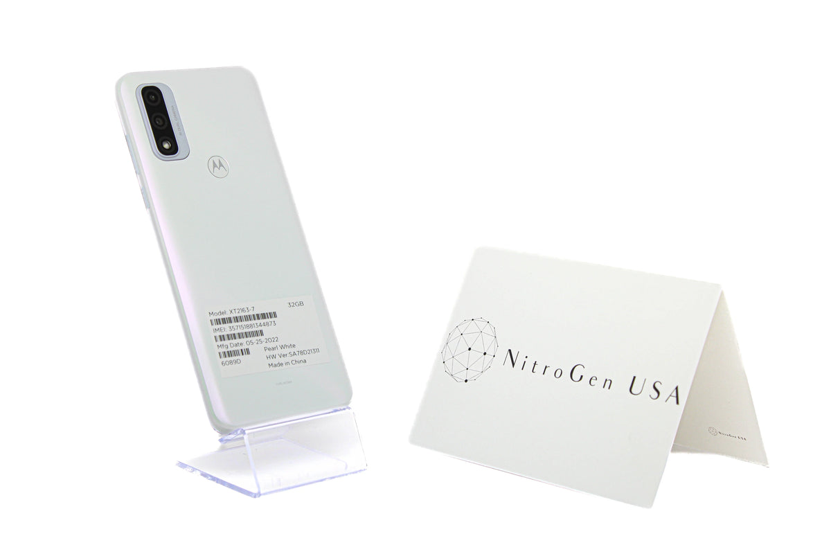 XT2163-7 - Go Smartphone 6.5" White- 32GB/2GB 4G Android Moto Motorola G