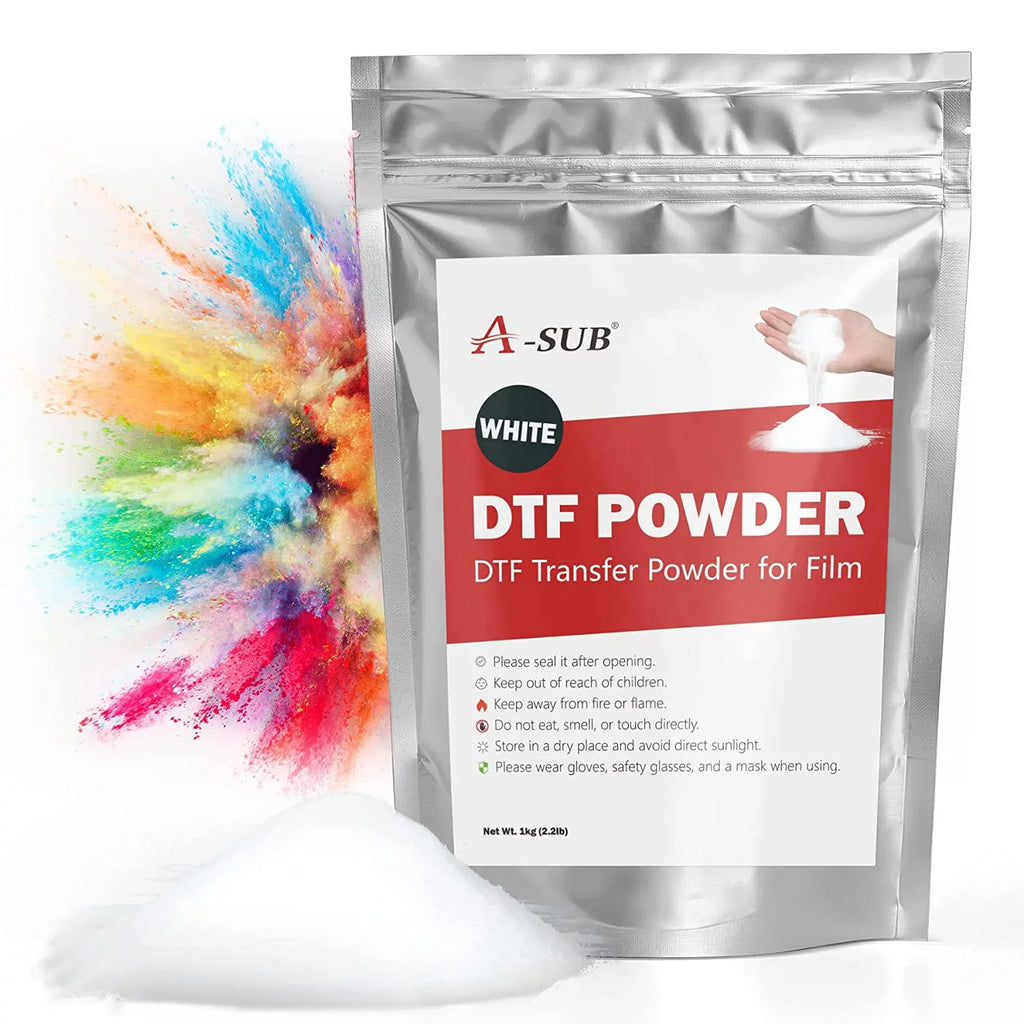 A3 Transfer Film Sublimation Fabrics Film and for - DTF Clear Heat Transfer A-SUB DTF Paper Powder 11.7"x16.5" Powder DTF Dark/Light Transfer Film for and Adhesive