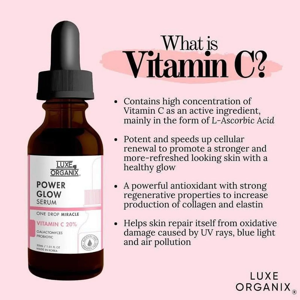 GLOW POWER LUXE SERUM ORGANIX 30ML