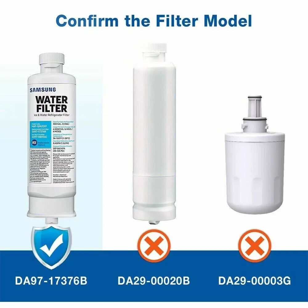 Refrigerator Filter liquid DA97-08006C refrigerator DA97-17376B Pack 4 HAF-QIN filter