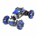 Drift Lights Music, Remote Kids Toy 360° With Stunt Car, Double Rc 2.4Ghz Cars Control Stunt 4Wd Vehicle Twist Car, Rotating Sensing Gesture Sided Flip Off-Road