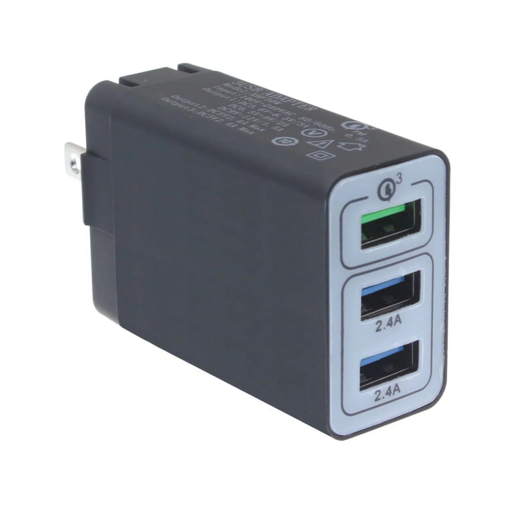 w Slim 10W 6.8Amp for - Galaxy Wall - 3-Port 1520 2 930 Razer w G1P 1020 Lumia Charging USB Phone Fast 920 Wireless S9+ Travel S9 Nokia Ultra Home Pad Port Fast Charger 34W Charger