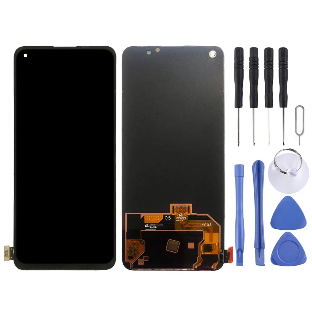 2 Parts 5G Cellphone OnePlus Original with Nord Digitizer 2021 Screen Assembly For (Black) Full LCD Repair