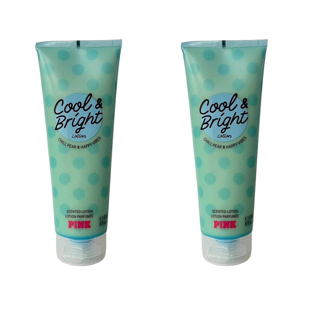 of Lotion Set Pink 8 oz Victoria's Secret fl Body 2 Cool Bright &