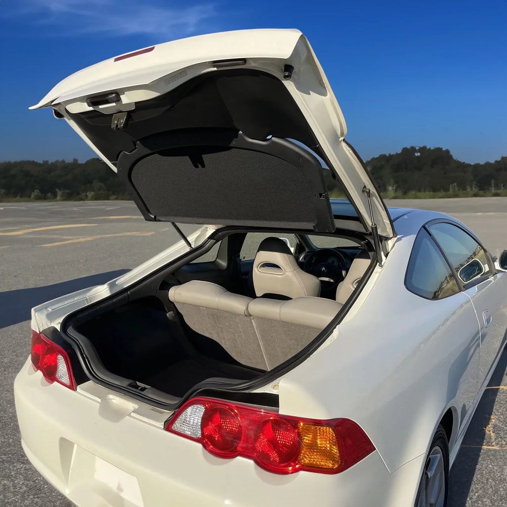 design Trunk Privacy Black OE Luggage with Cargo 02-06 Compatible Motorsports Acura RSX Cover Ikon