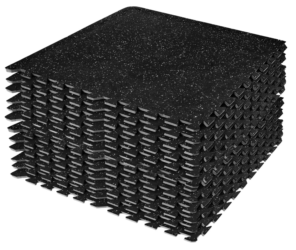 1/2" Mat High Density Sivan Flooring Rubber Foam for Home Gym Thick EVA Fitness Gym Gym Top 12 - Floor Interlocking