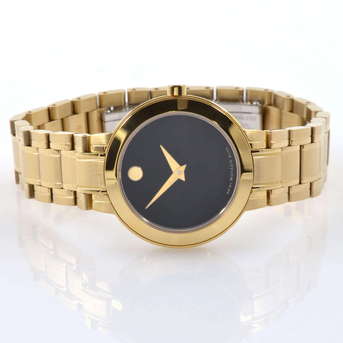 Yellow 0607282 Men's Stiri Quartz Movado Bracelet Gold Watch
