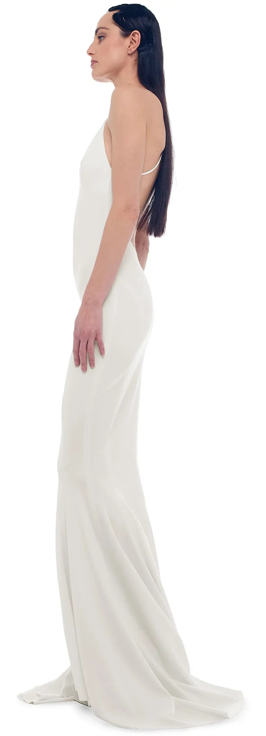 Gown, Mermaid Back Low SNOW US WHITE Kamali Medium/38 Women's Norma