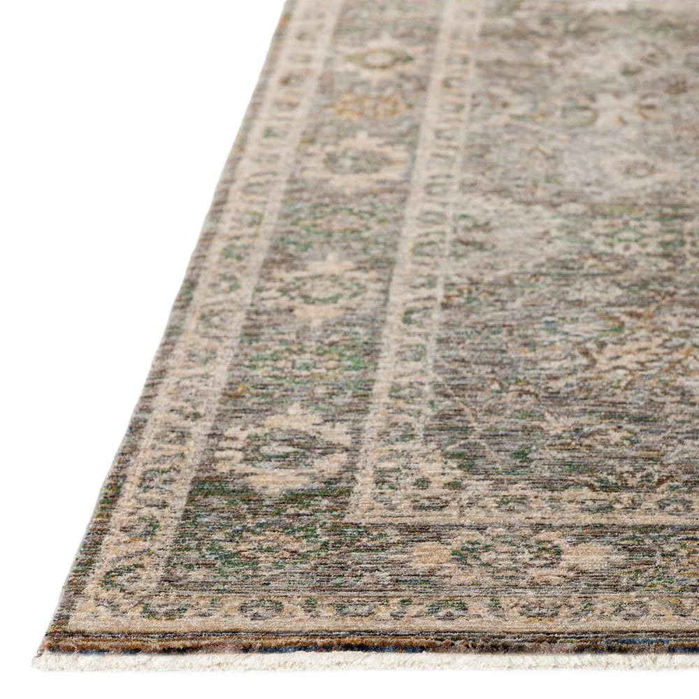 YA5 Yarra Rug 3' Pewter x Rugs 5' Dalyn