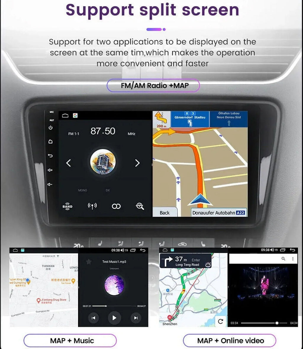 CAR GPS 4G STEREO CARPLAY 2016-2020 ANDROID RADIO 12 9" FOR CIVIC HONDA