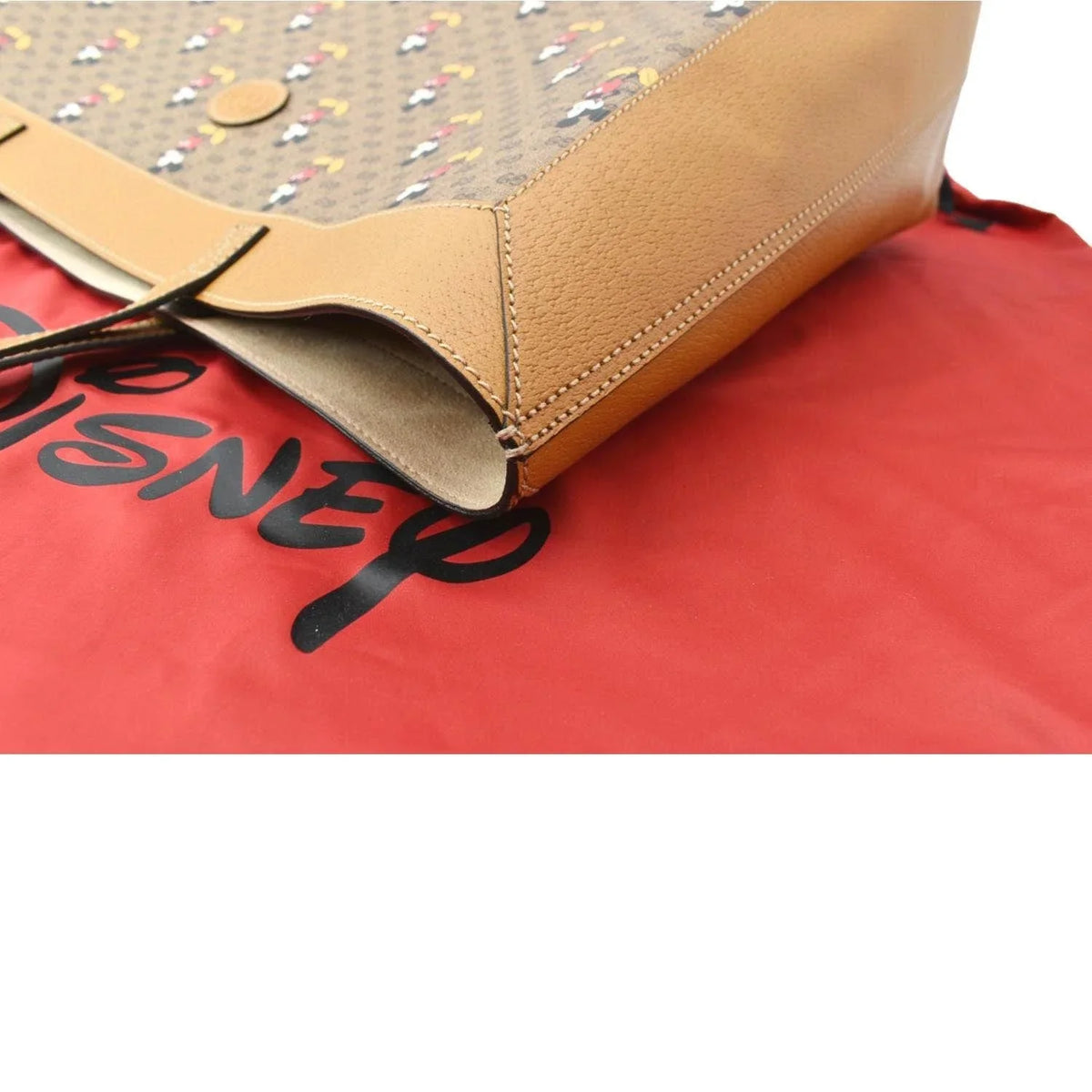 Pre-owned Beige x 547947 Disney Tote Medium GG Supreme Bag