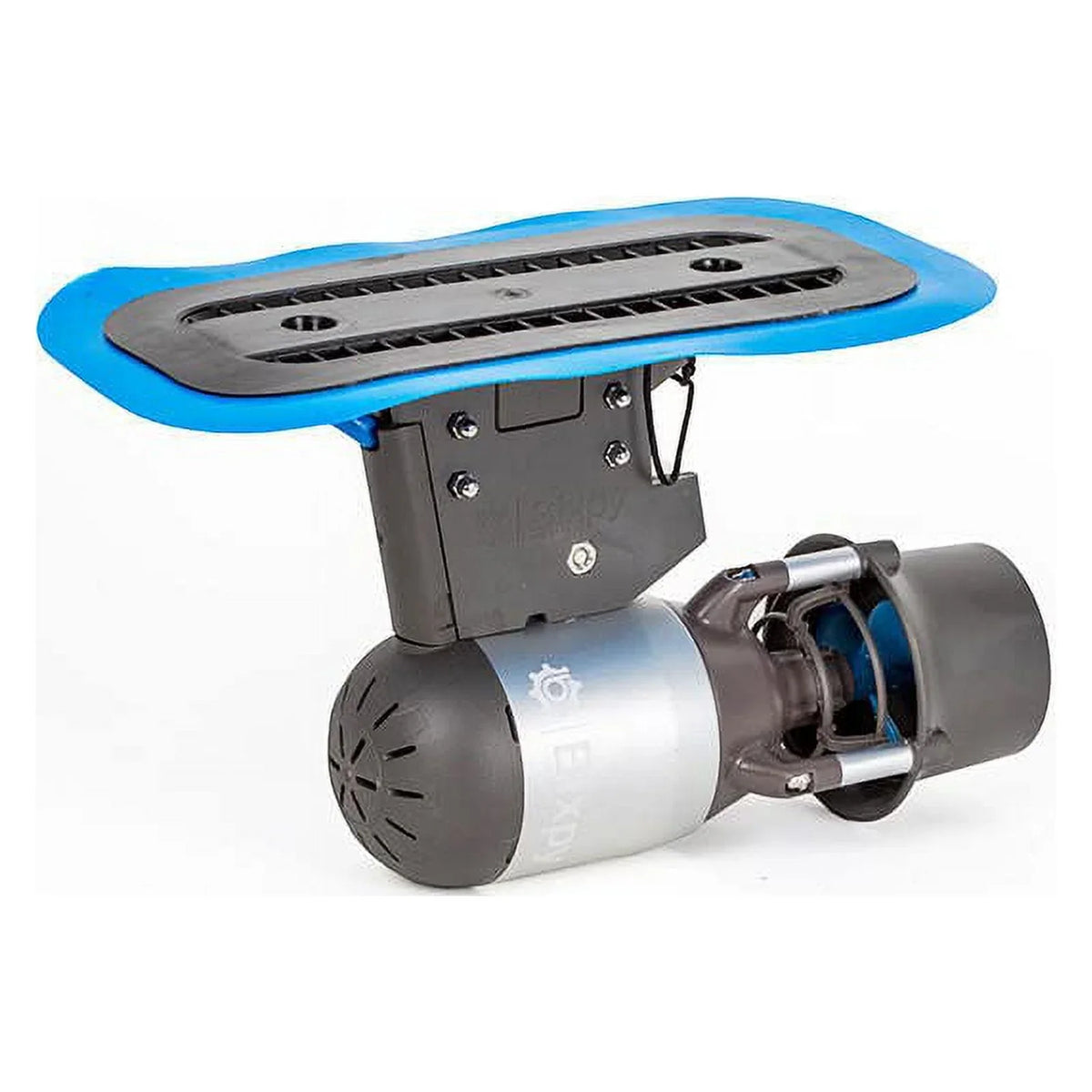 or Trolling Quick On, J-2 Motor, Adapter Motorize DIY Boards Electric Watercraft, for K-1 Paddle Inflatable Adapter Marine Inflatables Bixpy - Fin Mounting Connect, Glued