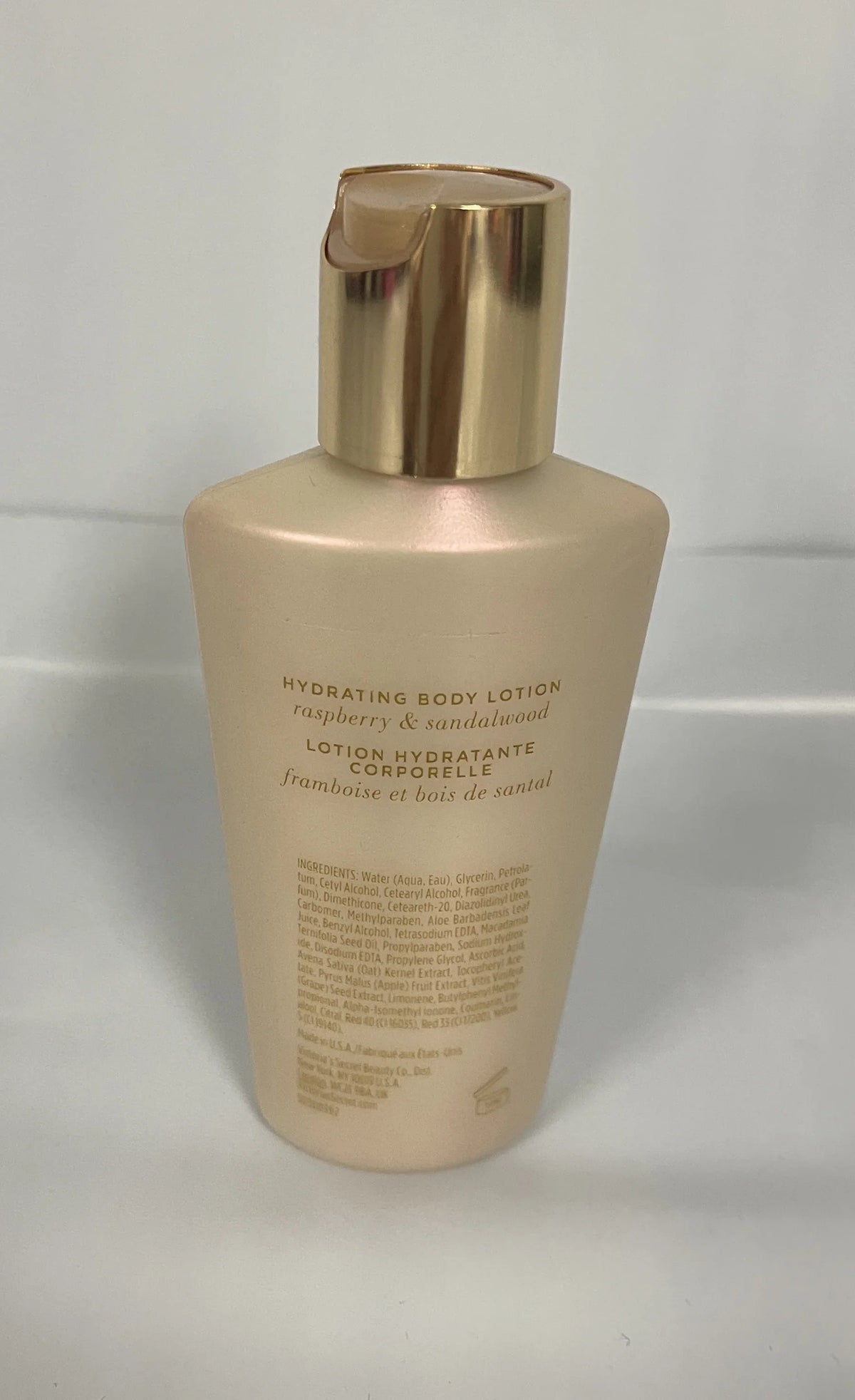 Midnight Dare Sandalwood Lotion Secret Rasberry Hydrating Travel Victoria's Body 2fl dimension oz.