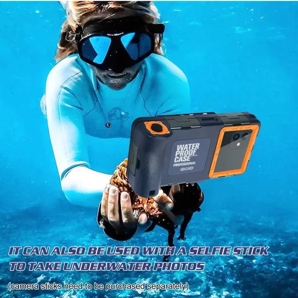 Case 6.9 Underwater Swimming Snorkeling Professional Phones Inch And Waterproof all [15m/50ft] Up Tecno with to Spark Housing 2020 Video LCD UrbanX Diving Lanyard Photo Surfing for Protective Go