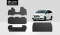 in - Cargo - - - Heavy Mats (Made Full All 2011 Duty Set Black climate USA) ToughPRO with Odyssey Compatible with HONDA Rubber