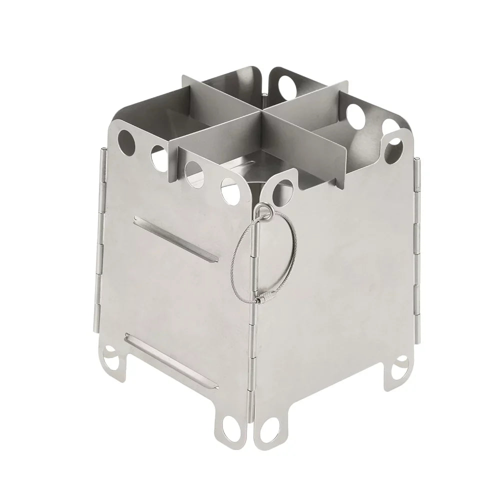 Stainless Stove Steel Stove Lixada Stove Stove Wood exterior Wood Portable Pocket Stove Stainless Stove,Pocket Wood Steel Wood exterior Steel Pocket Wood Stove Pocket Picnic exterior Stove Stove