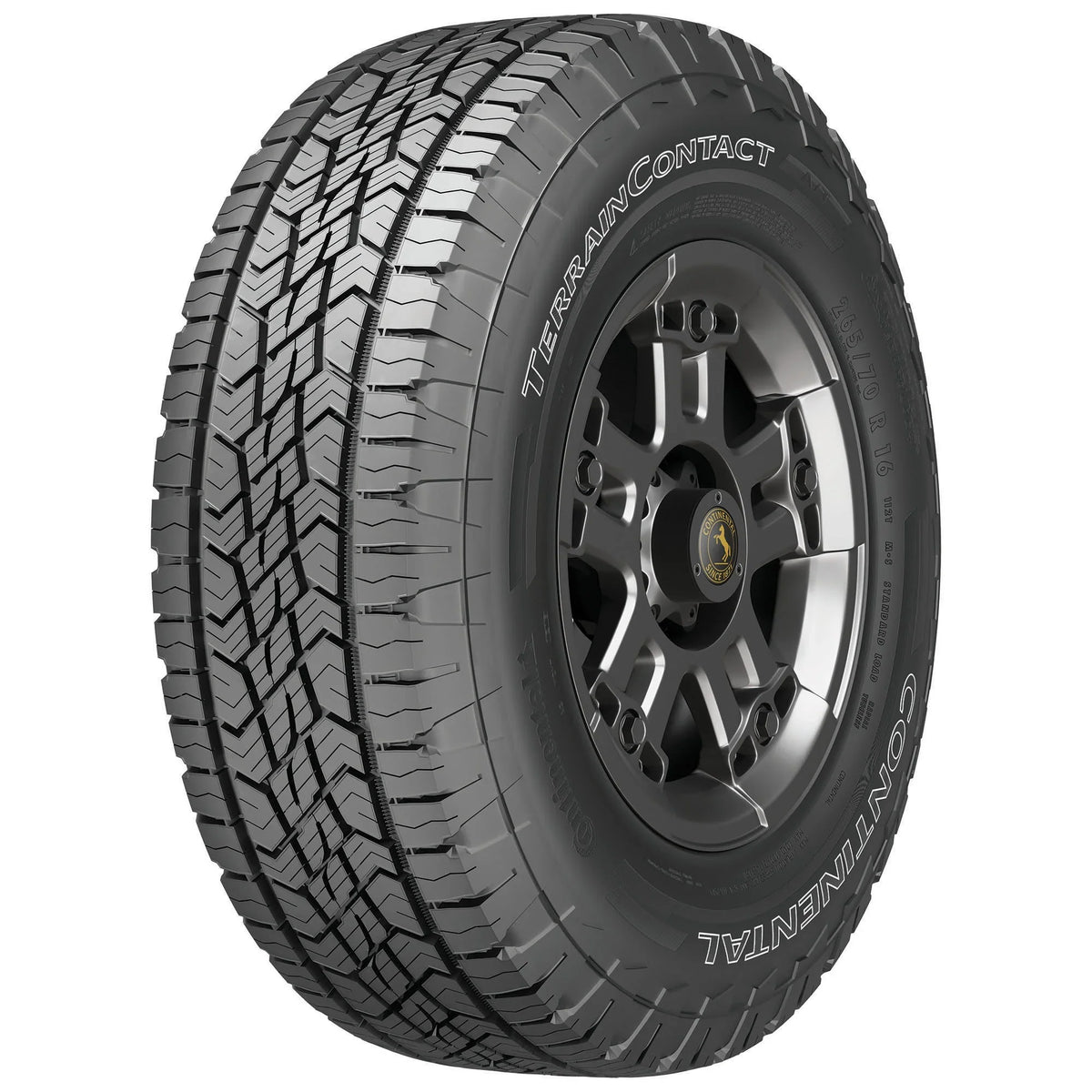 LT265/60R20 All Tire E 121/118S Terrain TerrainContact Truck Light A/T Continental