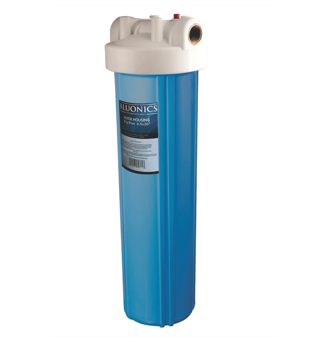 Filter Whole 4.5"x20" included Blue Replacement liquid House Solid Bluonics not Canister-Cap