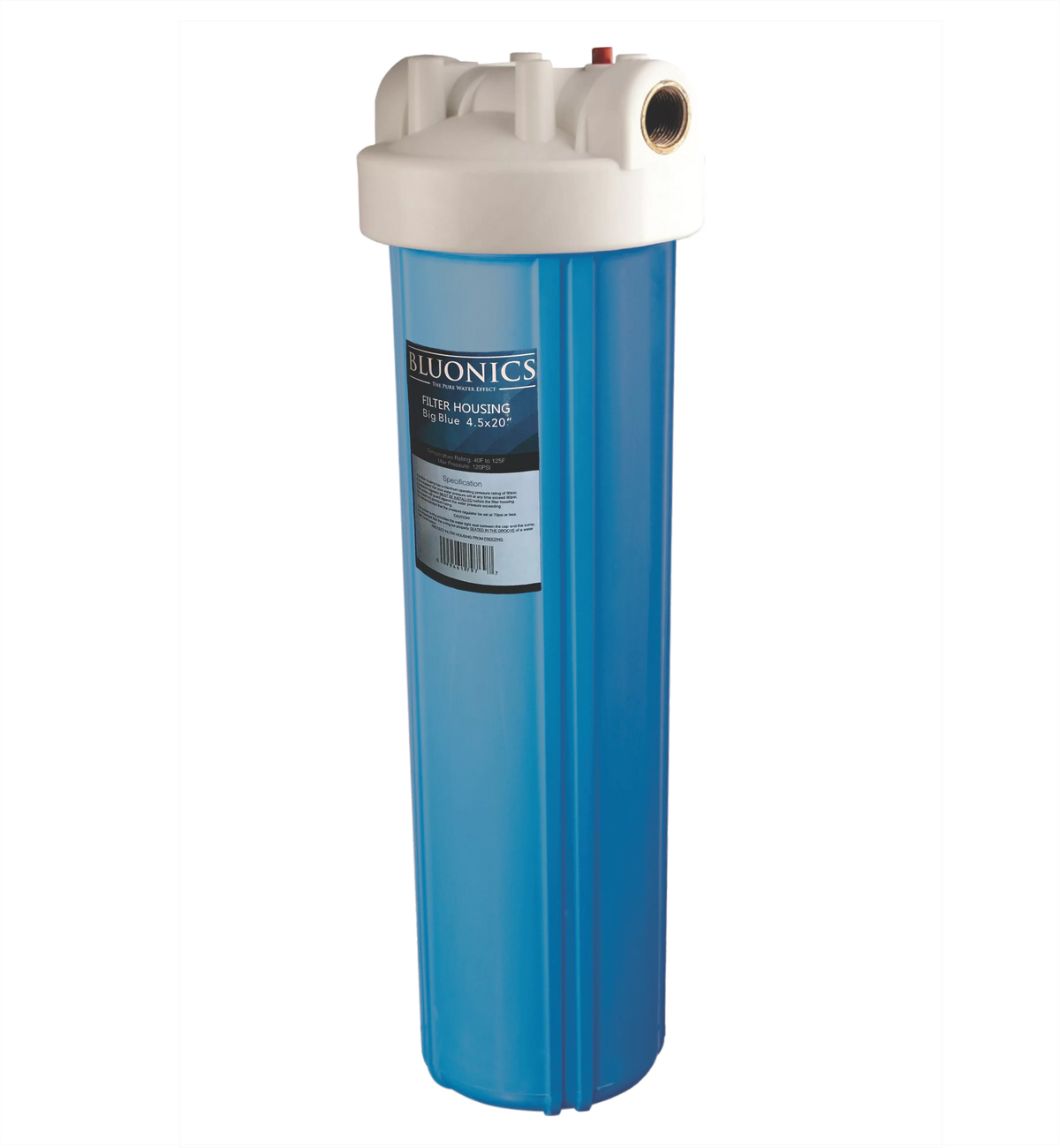 Filter Whole 4.5"x20" included Blue Replacement liquid House Solid Bluonics not Canister-Cap