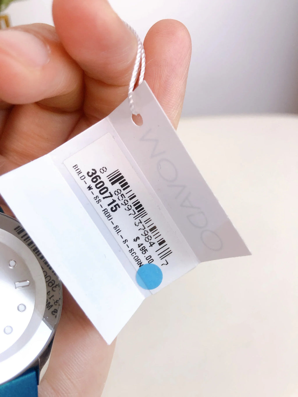 Swiss Strap Movado Women 3600715 Green Dial Bold Silver Silicon Watch