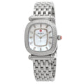 Caber of Michele Isle Diamond Dial Quartz Watch Ladies Pearl MWW16C000032 Mother