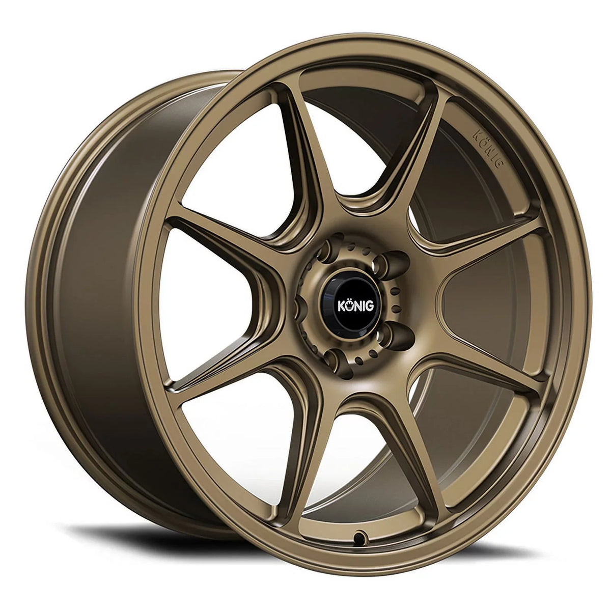 Bronze Matte 102BZ +40et Wheel Konig Lockout 5x114.3 16x7.5
