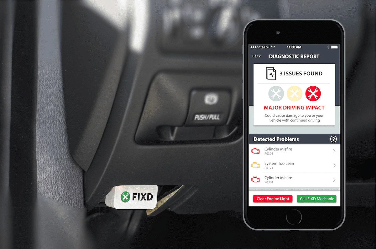 FIXD Active OBD-II Monitor II Gen Car-Health