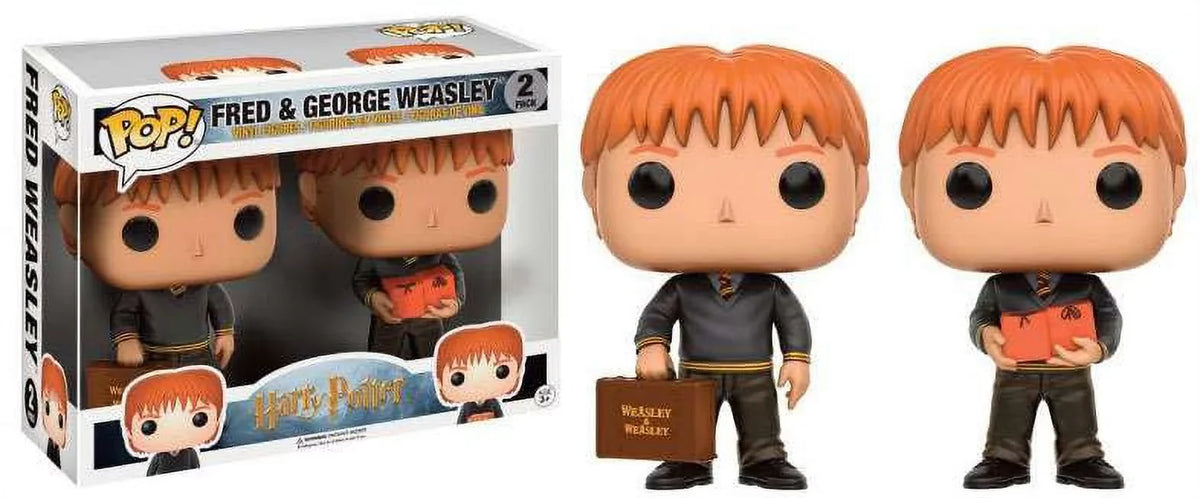Movies Fred Vinyl Potter & Harry Funko 2-Pack Figure George POP! Weasley