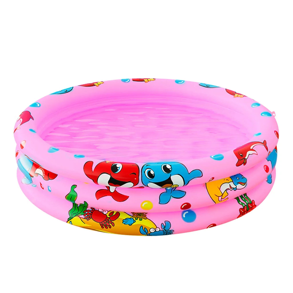 3 47"x12" liquid Kiddie Indoor&exterior Paddling Center Swimming Play inflatable Toddler Inflatable Ring Round Kids, Swimming Portable for Pools, Baby Pool Pool Kids/Girls/Boys,Pink Game for