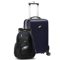2-Piece Philadelphia & Backpack Navy Carry-On Set Eagles MOJO