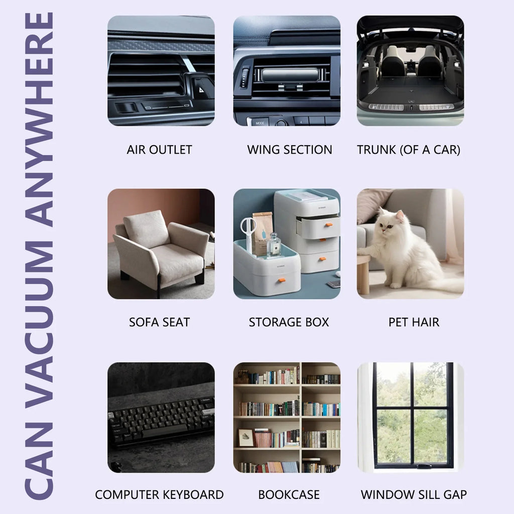 Handheld 16000 200W Pa Cleaner Visual Lightweight Bucket Dusts Cleaner Suction Hand Powerful Car For Vacuum Rechargeable 3000 MAh Battery Home Essentials Vacuum Vacuum Held