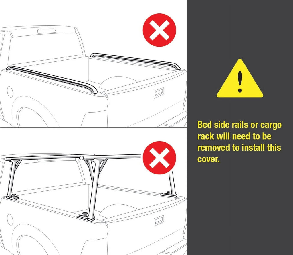 Frontier 2022-2023 Compatible TG-BC1N9057 | Roll-up Auto 5' T1 Vinyl Bed Cover Tonneau Bed | | with Nissan Truck Soft Tyger