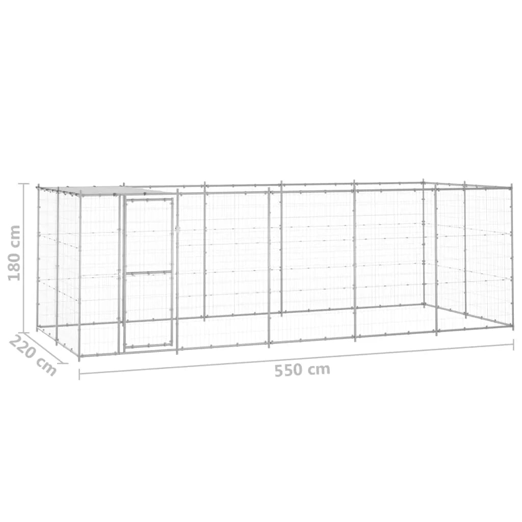 130.2 Roof ft² Galvanized with Anself Steel