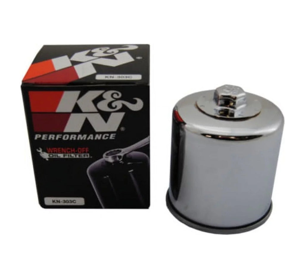 for 4x4 500 POLARIS and Sportsman Filter Kit 1996-1997 Air K&N Chrome Oil ATV/UTV