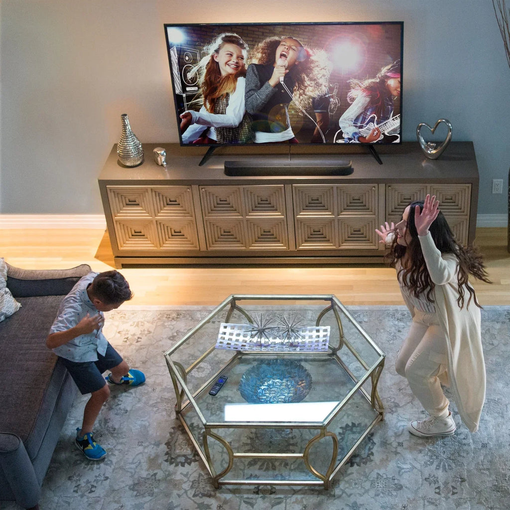 Streaming onn Smart 4K Media built-in Soundbar Roku with Player