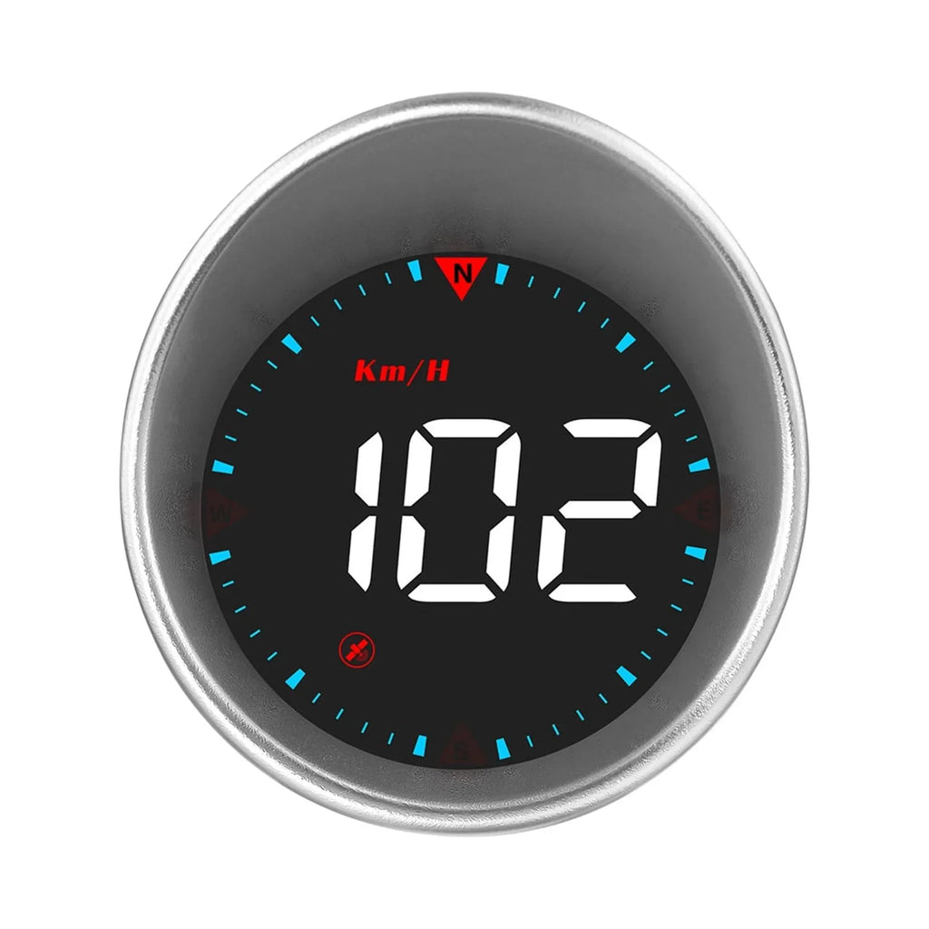 Driving Digital Driving Display Alarm Speedometer Angle, Mileage, Alarm Display Compass Car and Fatigue Overspeed Head-up
