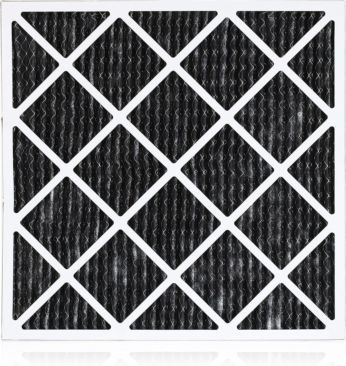 AC Pleated Air Activated with 8 Odor MERV Eliminator 14x18x1 HVAC Filterbuy (5-Pack) Carbon Furnace Filters