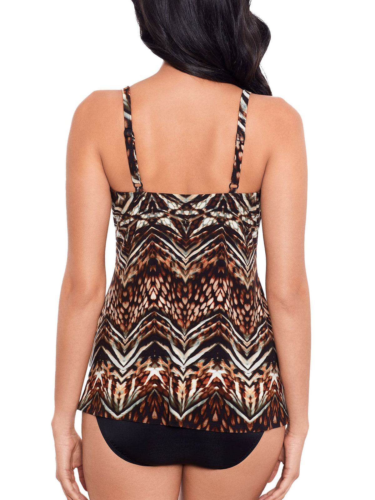 Tribal Gala Top Tankini Swimsuit Underwire Tigress
