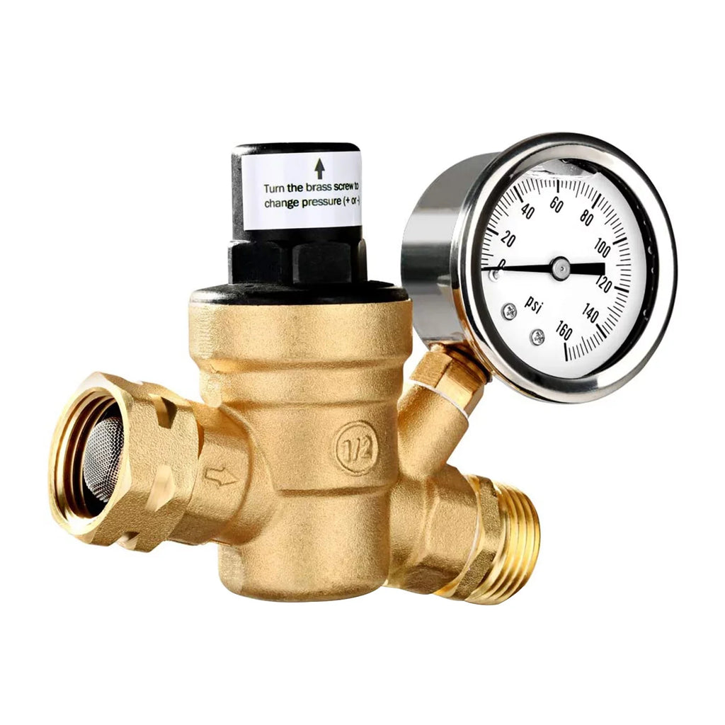 Inlet Screened Valve,Reducer 0-160psi And And liquid Inlet -free Brass Brass Valve -free liquid Pressure Andoer Screened With Huiop Filter 0-160psi Inlet And 0-160psi Adjustable Brass With Valve