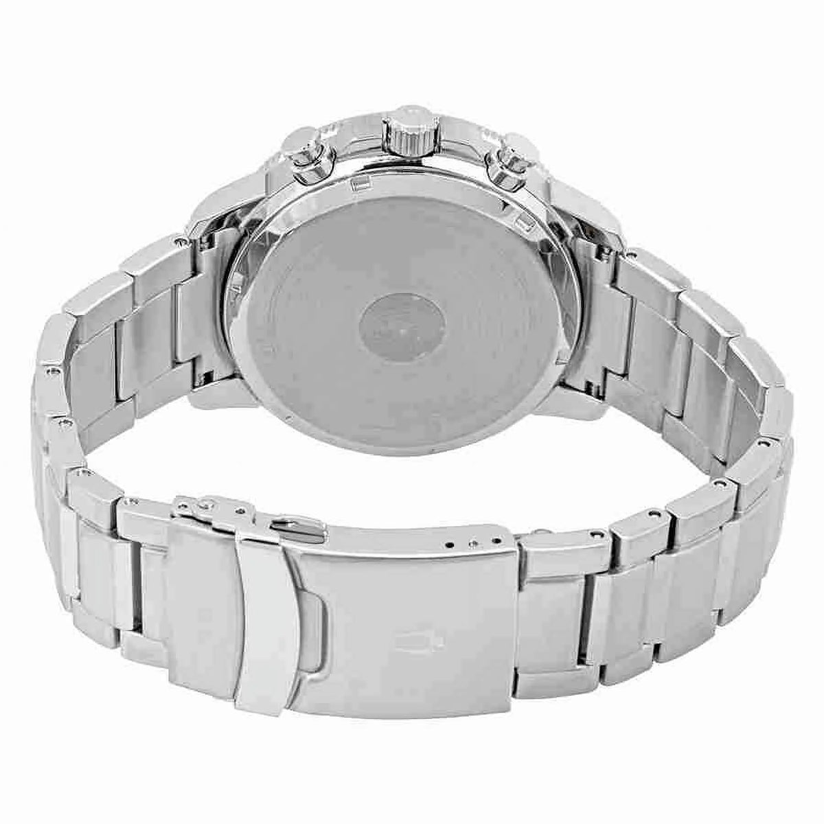 Black Watch Star Men's 96B272 Bulova Marine Chronograph Dial