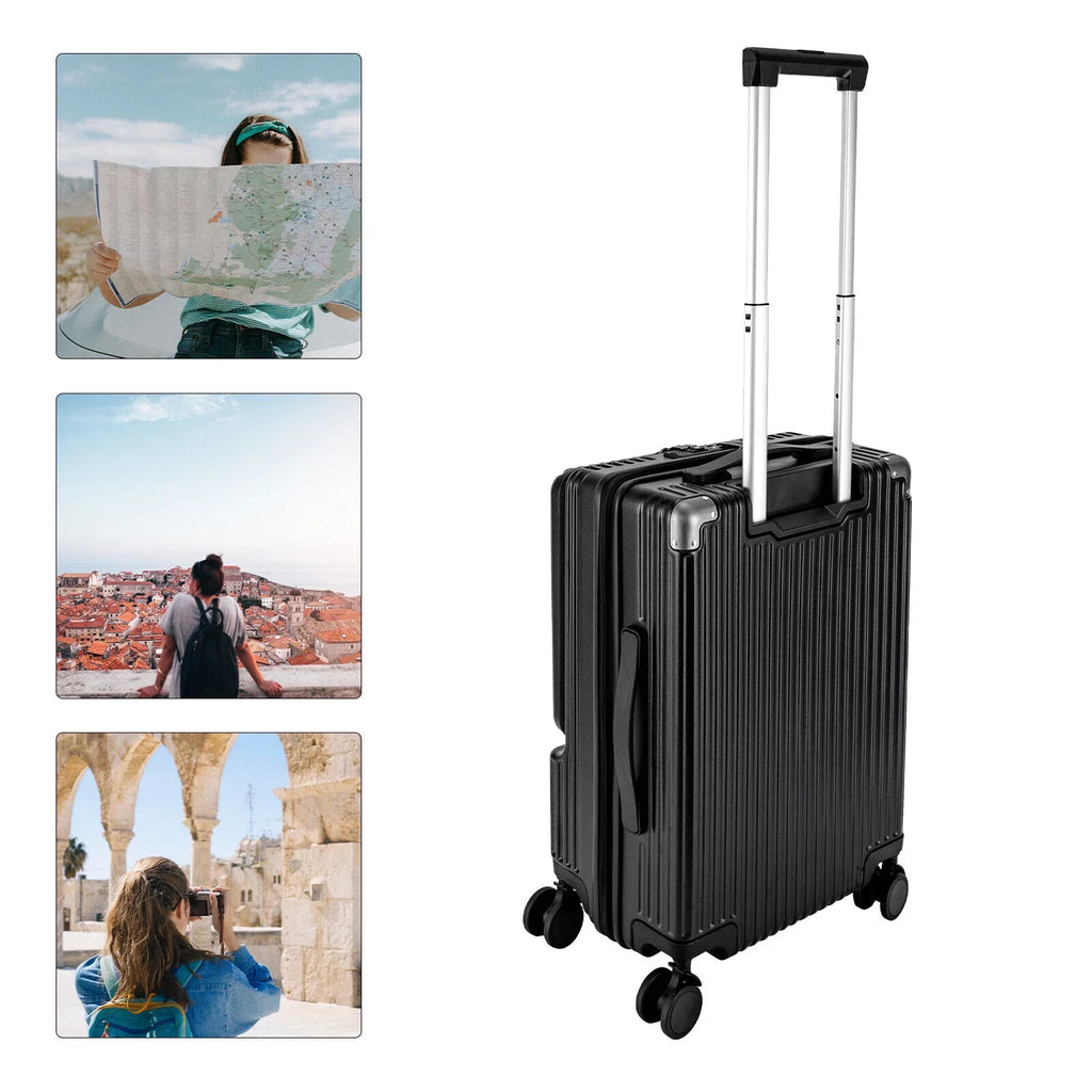 Suitcase Hardside TSA Lock Luggage Spinner Business Lightweight Set Hardshell