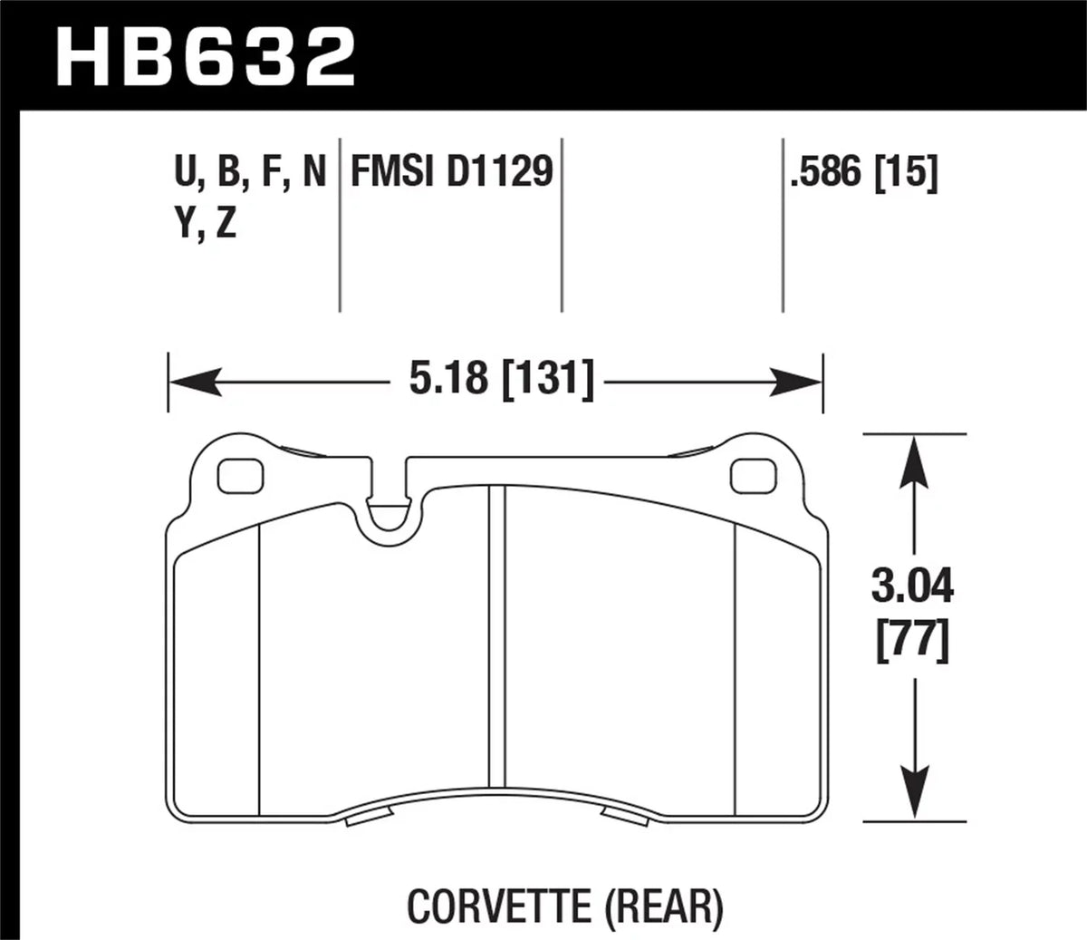 Brake Hawk Front 2005 Martin Street Aston LTS DB9 Pads