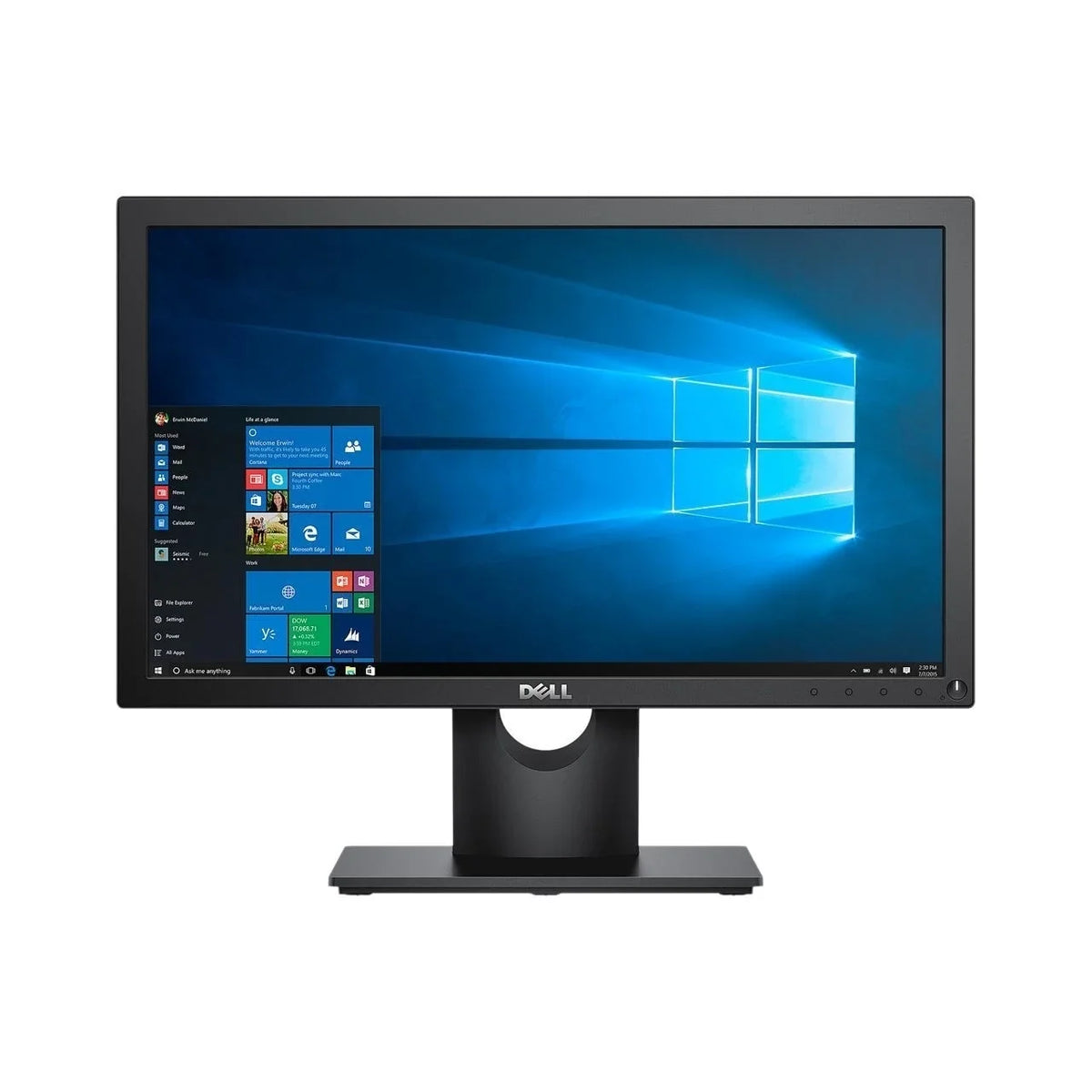(1366x768) 5ms 19" E1916HV Monitor, Black LED