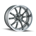 0Et 650 83.82Cb 5X120.65 20X8.5 Lip Grey/Polished Ridler