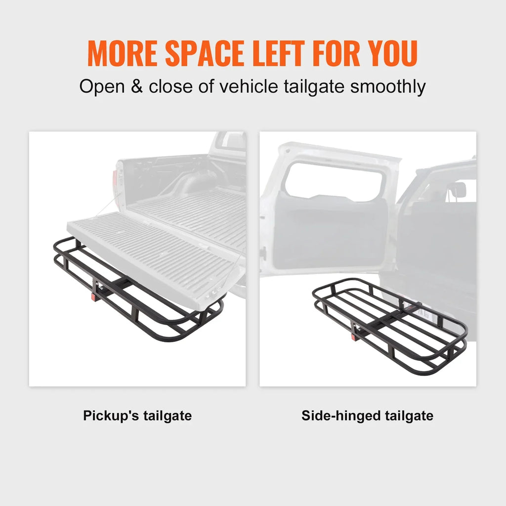 Net Fits 2" 500lb Mount Receiver Cargo Carrier in Hitch & BENTISM Cargo 53x19x5