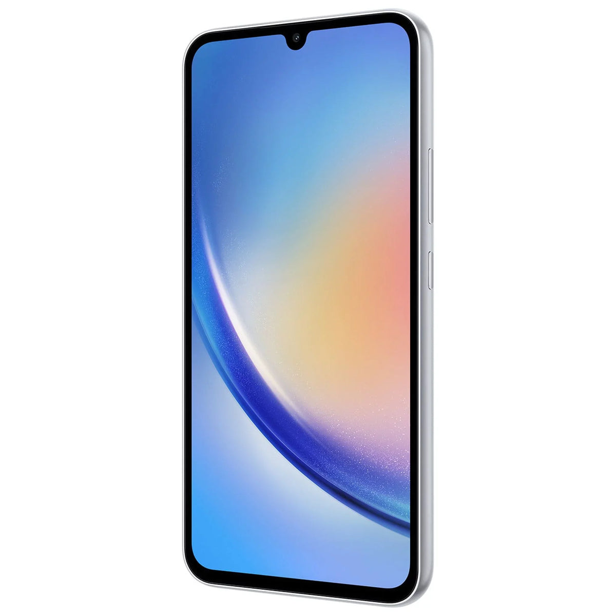 (Refurbished) Silver - Galaxy Smartphone Unlocked Awesome SIM LTE) Android 128GB 5G A346M Dual (Latin GSM Restored Compatible Variant/US A34